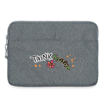 Think Positive  - Laptoptasche 15" - Grau meliert - Vorne