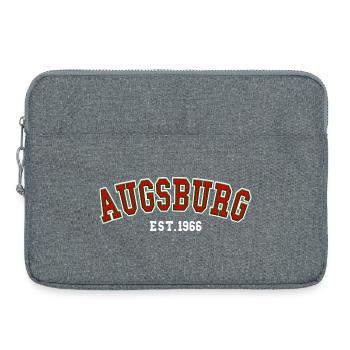 Augsburg Est. 1966 - Laptop bag 15" - heather grey - Front