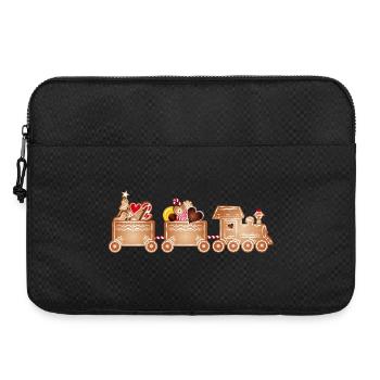 magical gingerbread railway for Christmas - Laptop bag 15" - black - Front