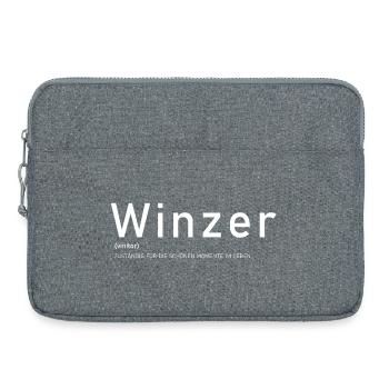 Winzer Definition – zuständig für schöne Momente - Laptoptasche 15" - Grau meliert - Vorne