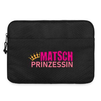 Muddy run shirt Matsch Prinzessin Laufshirt Team - Laptoptasche 15" - Schwarz - Vorne