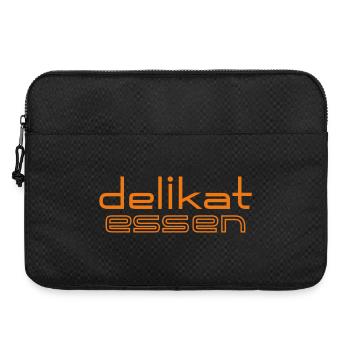 Delikatessen - delikat-essen by Word-on-shirt - Laptoptasche 15" - Schwarz - Vorne