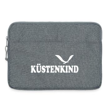 KÜSTENKIND - Laptoptasche 15" - Grau meliert - Vorne