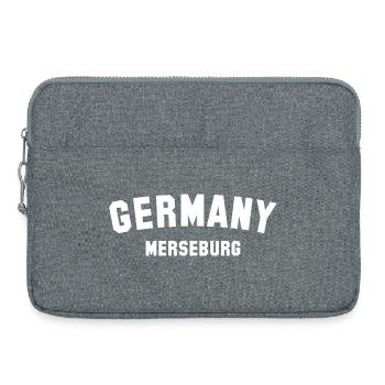 MERSEBURG, Allemagne - Sacoche pour ordinateur portable 15 pouces - gris chiné - Devant