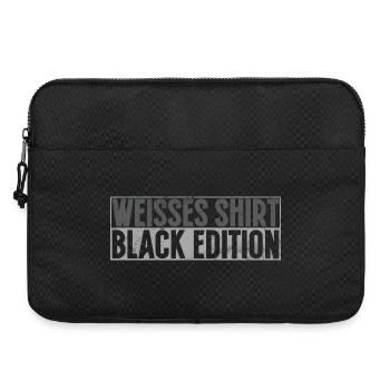 Chemise Blanche Édition Noire Drôle de Dicton - Sacoche pour ordinateur portable 15 pouces - noir - Devant