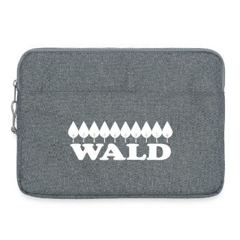 Forest - Laptop bag 15" - heather grey - Front