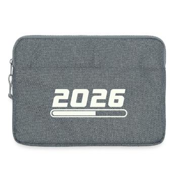 2026 - Laptoptasche 15" - Grau meliert - Vorne