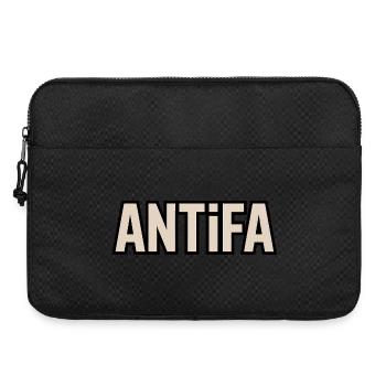 Antifa - Antifascist Merch - Laptop bag 15" - black - Front