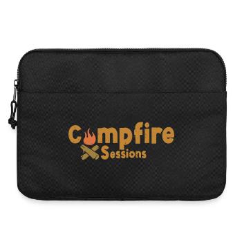 Campfire Sessions – Cozy Outdoor Camp Design - Laptoptasche 15" - Schwarz - Vorne