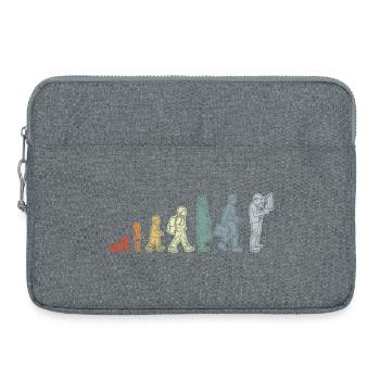 Elektriker Lebenszyklus - Laptoptasche 15" - Grau meliert - Vorne