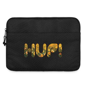 HUP dans le champ de fleurs - Sacoche pour ordinateur portable 15 pouces - noir - Devant