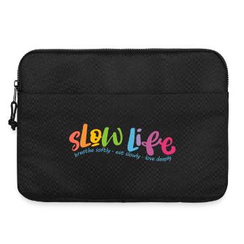 Slow Life - Sacoche pour ordinateur portable 15 pouces - noir - Devant