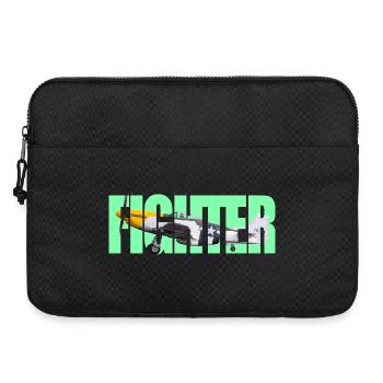 Fighter P-51 - Laptoptasche 15" - Schwarz - Vorne