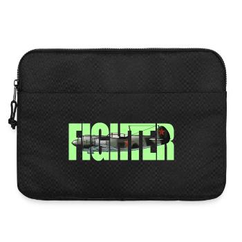Fighter La-5 - Laptop bag 15" - black - Front