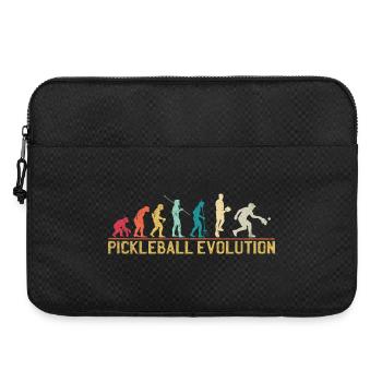Pickleball Evolution Progression Design - Laptoptasche 15" - Schwarz - Vorne