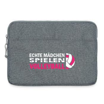 Volleyball Coach Gifts Volleyball Player - Laptop bag 15" - heather grey - Front
