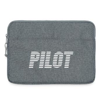 Pilot - Laptoptasche 15" - Grau meliert - Vorne