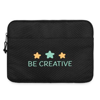 Get Creative: Pastel Stars - Laptop bag 15" - black - Front
