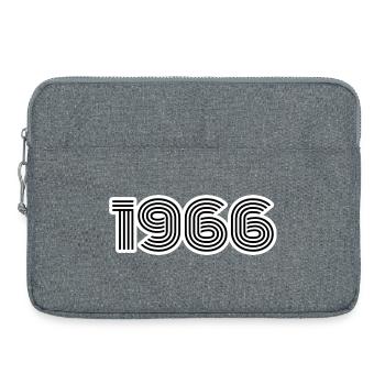 Retro 1966 - Laptoptasche 15" - Grau meliert - Vorne
