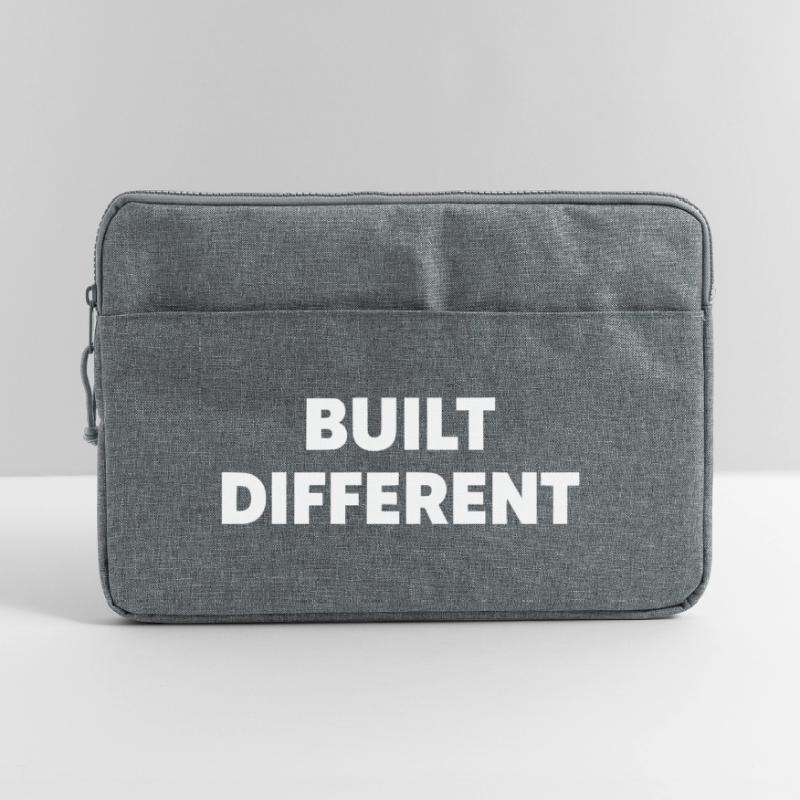 Built Different – Bold Statement Typography Laptop bag 15"