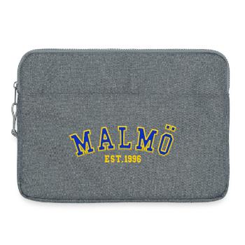 Malmö Est. 1996 - Laptop bag 15" - heather grey - Front