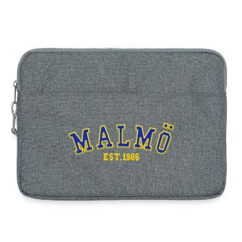 Malmö Fondé en 1986 - Sacoche pour ordinateur portable 15 pouces - gris chiné - Devant