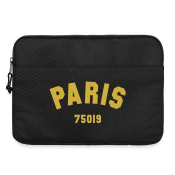 19e arrondissement de PARIS - Sacoche pour ordinateur portable 15 pouces - noir - Devant