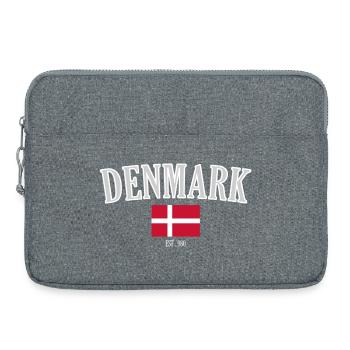 Dänemark seit 980 – Skandinavien Nostalgie - Laptoptasche 15" - Grau meliert - Vorne