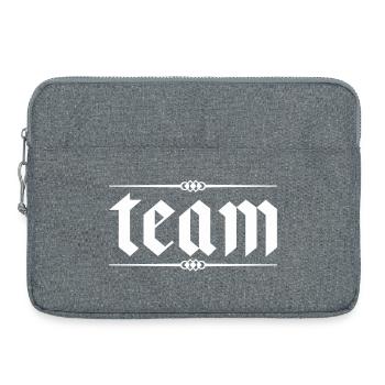 Équipe - Sacoche pour ordinateur portable 15 pouces - gris chiné - Devant