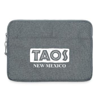 Taos - New Mexico - United States of America - Laptop bag 15" - heather grey - Front
