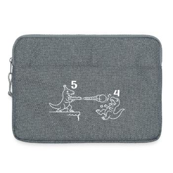 5th Birthday Party 5 Birthday Boy Gift - Laptoptasche 15" - Grau meliert - Vorne