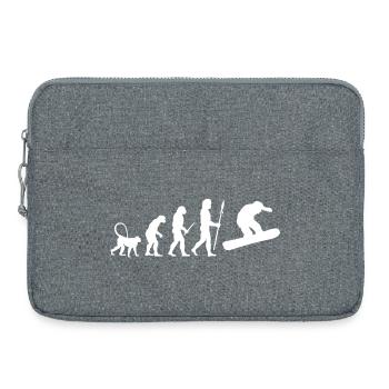 Entwicklung Snowboarding - Laptoptasche 15" - Grau meliert - Vorne