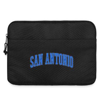 San Antonio Texas - Laptop bag 15" - black - Front