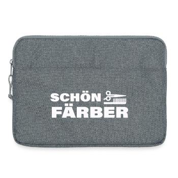 PALLIATEUR - Sacoche pour ordinateur portable 15 pouces - gris chiné - Devant