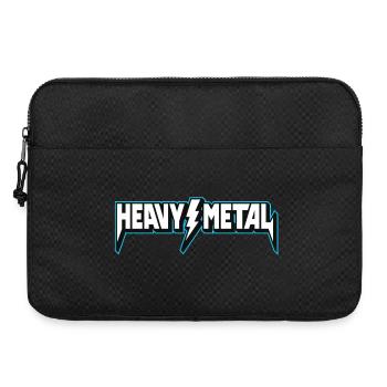 Heavy Metal Lightning Logo T-Shirt - Laptoptasche 15" - Schwarz - Vorne