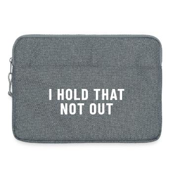 I Hold That Not Out Denglish - Laptoptasche 15" - Grau meliert - Vorne