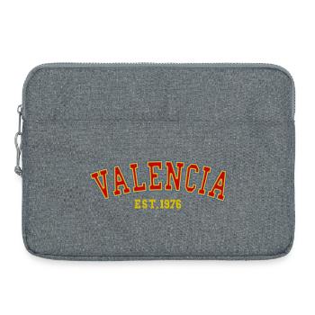 Valencia Est. 1976 - Laptop bag 15" - heather grey - Front