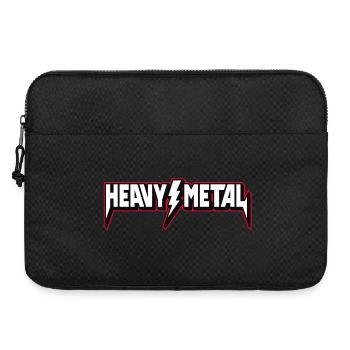 Heavy Metal 3D Logo - Sacoche pour ordinateur portable 15 pouces - noir - Devant