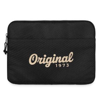 Cadeau d’anniversaire 1973 | Nées en 1973 - Sacoche pour ordinateur portable 15 pouces - noir - Devant