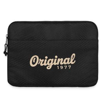 Geburtstagsgeschenk 1977 | Geboren 1977 - Laptoptasche 15" - Schwarz - Vorne