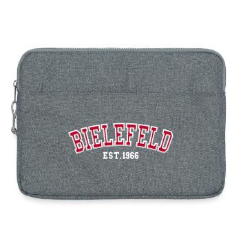 Bielefeld Est. 1966 - Laptop bag 15" - heather grey - Front