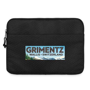 Grimentz Panorama Suisse - Sacoche pour ordinateur portable 15 pouces - noir - Devant