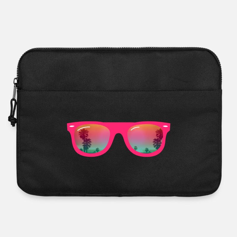 Sunglasses - Sonnenbrille - Laptoptasche 15" - Schwarz