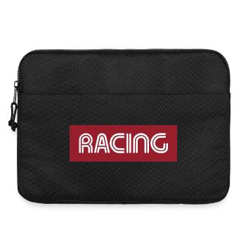 Symbole de course Étiquette Logo Icône Graphique Sport Automobile - Sacoche pour ordinateur portable 15 pouces - noir - Devant