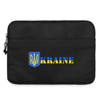 Ukraine - Laptoptasche 15" - Schwarz - Vorne