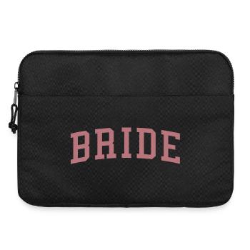 Braut Passende Verlobung Braut Dusche Hochzeit - Laptoptasche 15" - Schwarz - Vorne