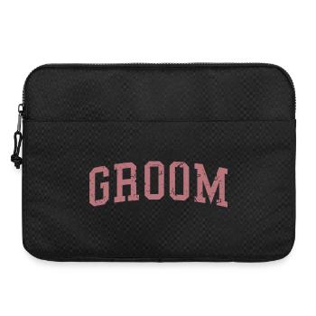Bräutigam Cool Matching Paar Hochzeitsfeier Hochzeit - Laptoptasche 15" - Schwarz - Vorne