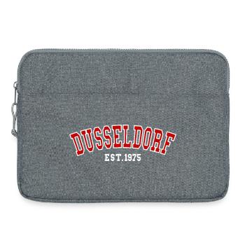 Düsseldorf Est. 1975 - Laptoptasche 15" - Grau meliert - Vorne