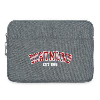 Aéroport de Dortmund 1985 - Sacoche pour ordinateur portable 15 pouces - gris chiné - Devant