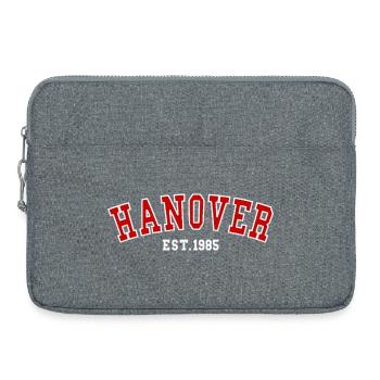 Hanovre Est. 1985 - Sacoche pour ordinateur portable 15 pouces - gris chiné - Devant